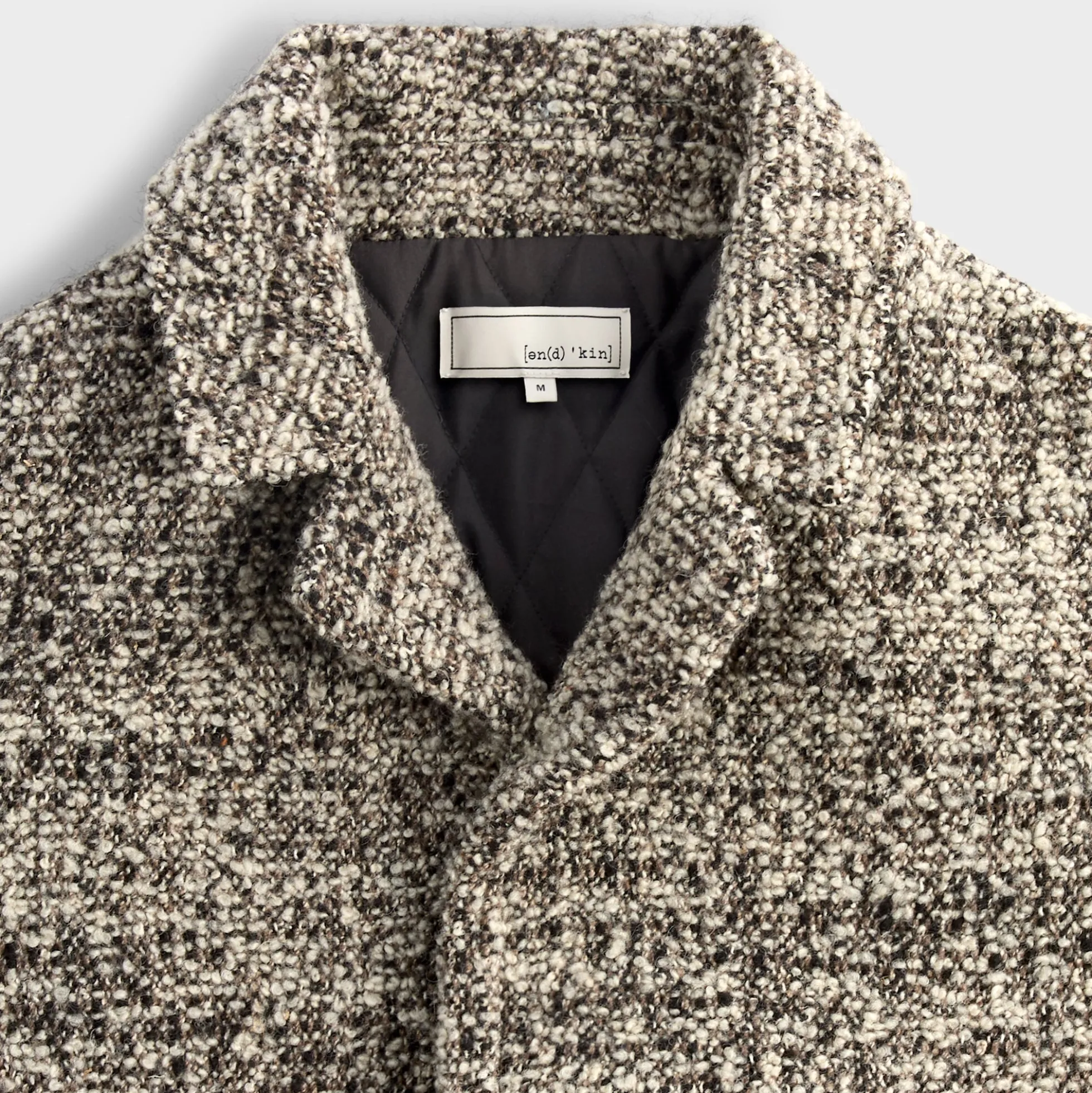 Manteau Bergen en peluche bouclée &Kin