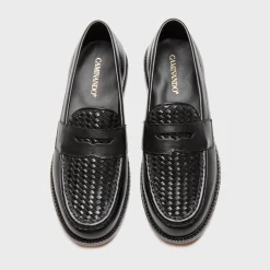 Mocassin en cuir