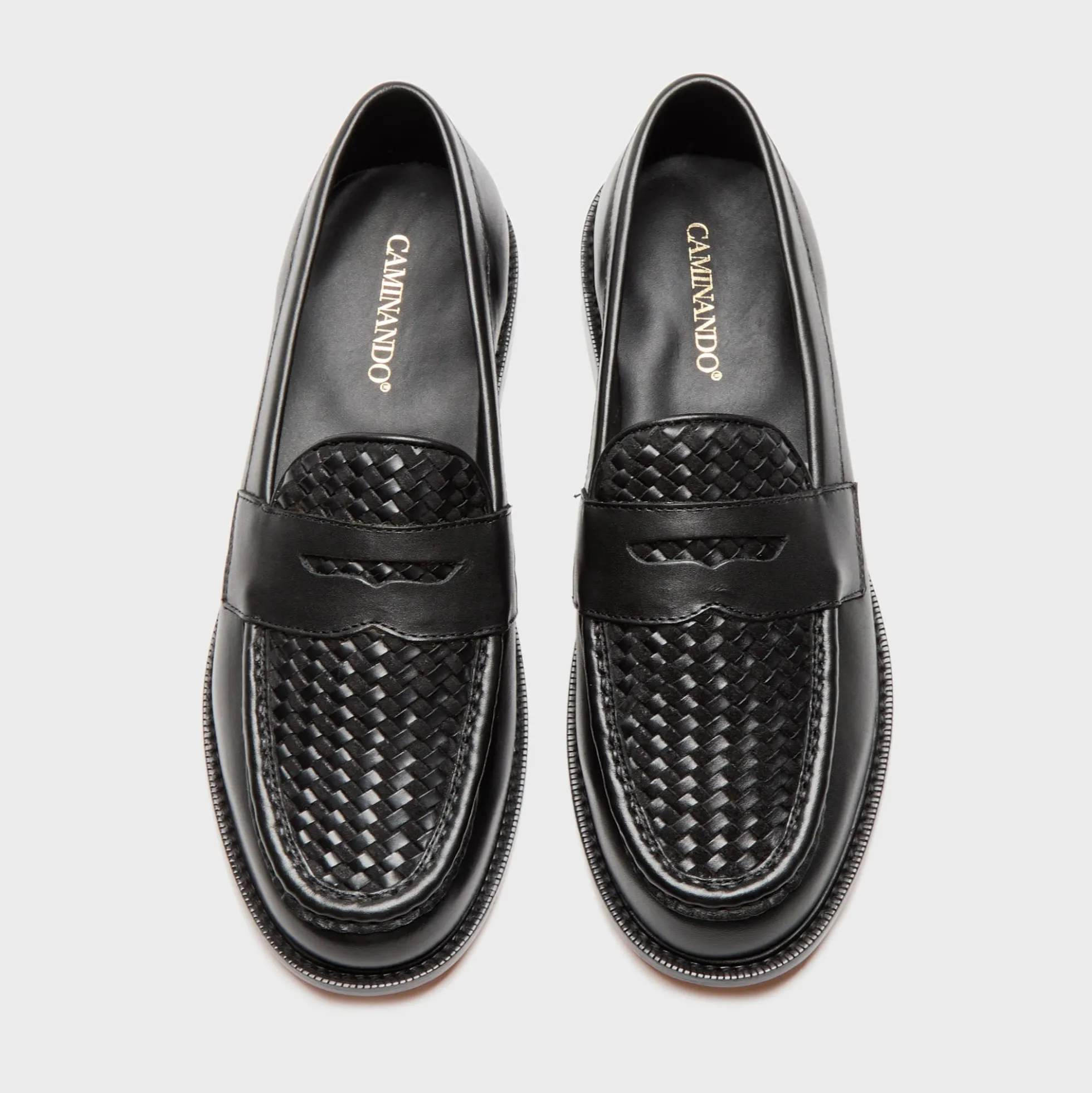 Mocassin en cuir