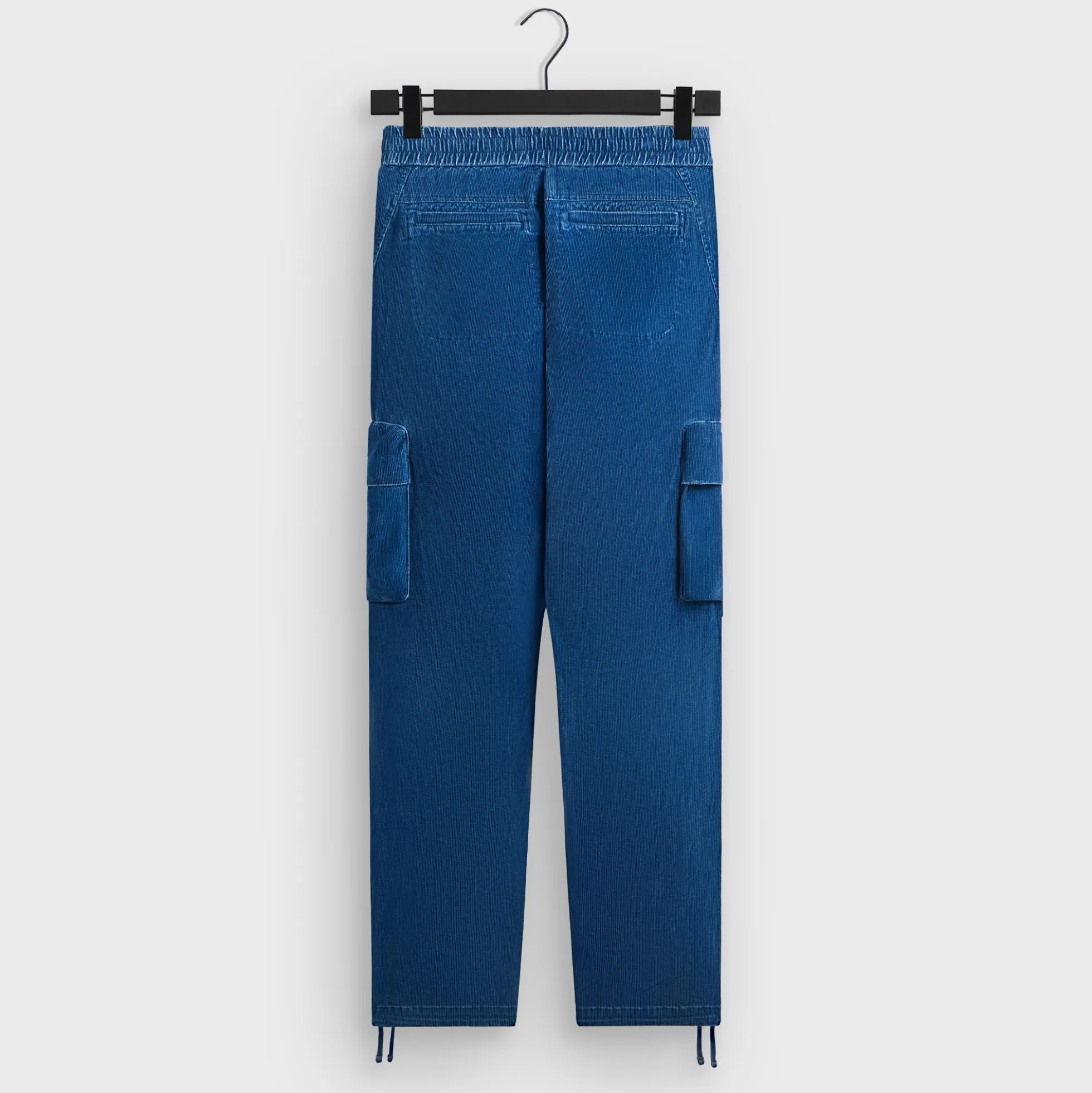 Pantalon cargo Chauncey en velours côtelé indigo Kith