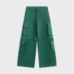 Pantalon cargo à fermeture éclair