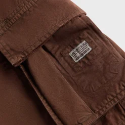 Pantalon cargo à fermeture éclair, tissé