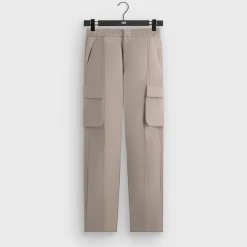 Pantalon cargo plissé Elias en sergé de laine Kith