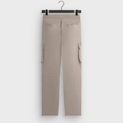 Pantalon cargo plissé Elias en sergé de laine Kith