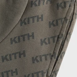 Pantalon de survêtement Kith Kids Nelson à monogramme bloqué