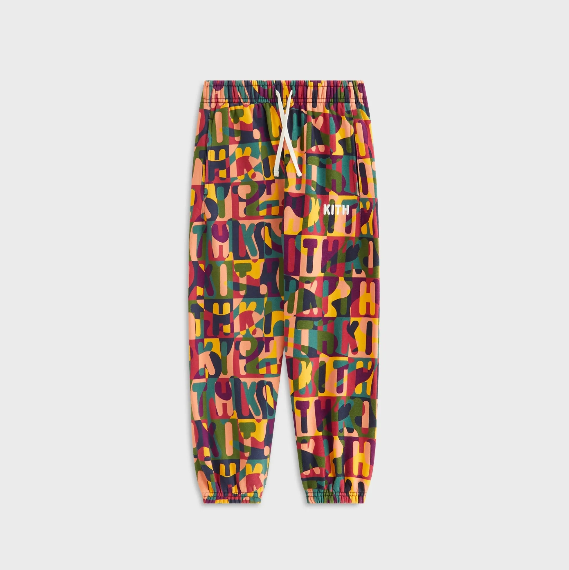 Pantalon de survêtement Kith Kids Nelson à monogramme imprimé