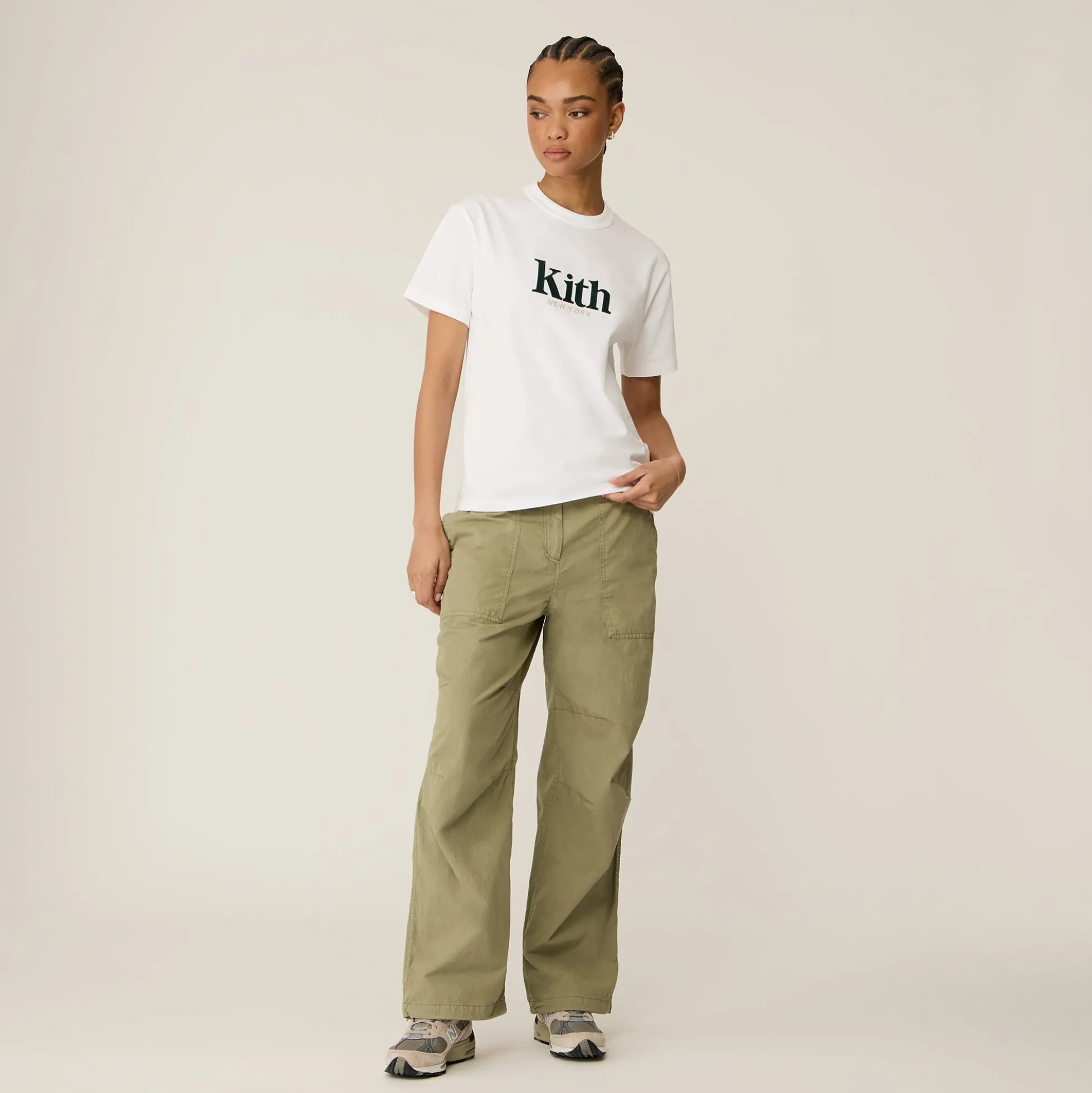 Pantalon Doyers en coton et nylon pour femme Kith