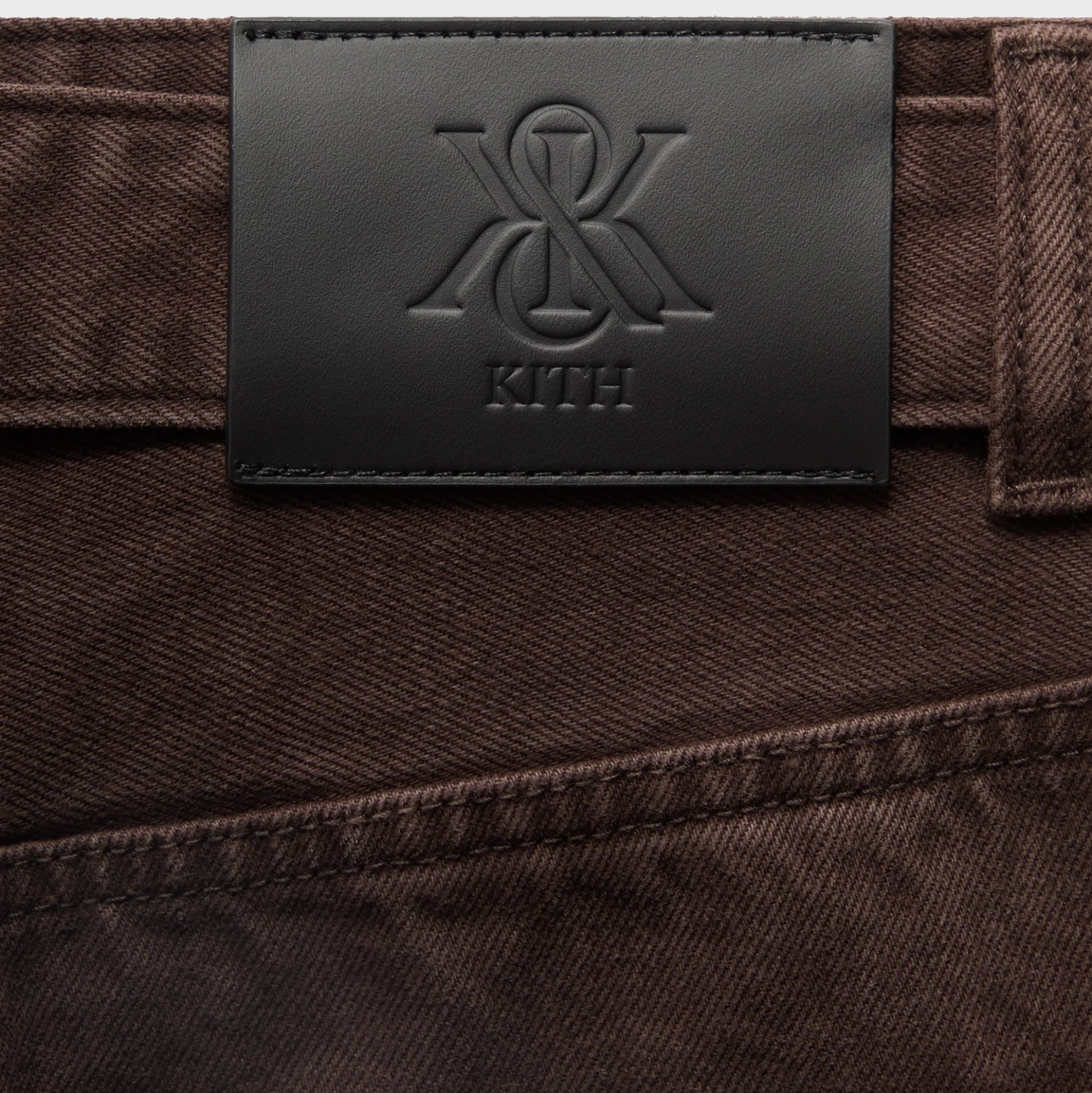 Pantalon en denim Jaime à ceinture Kith