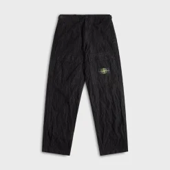 Pantalon en velours côtelé froissé