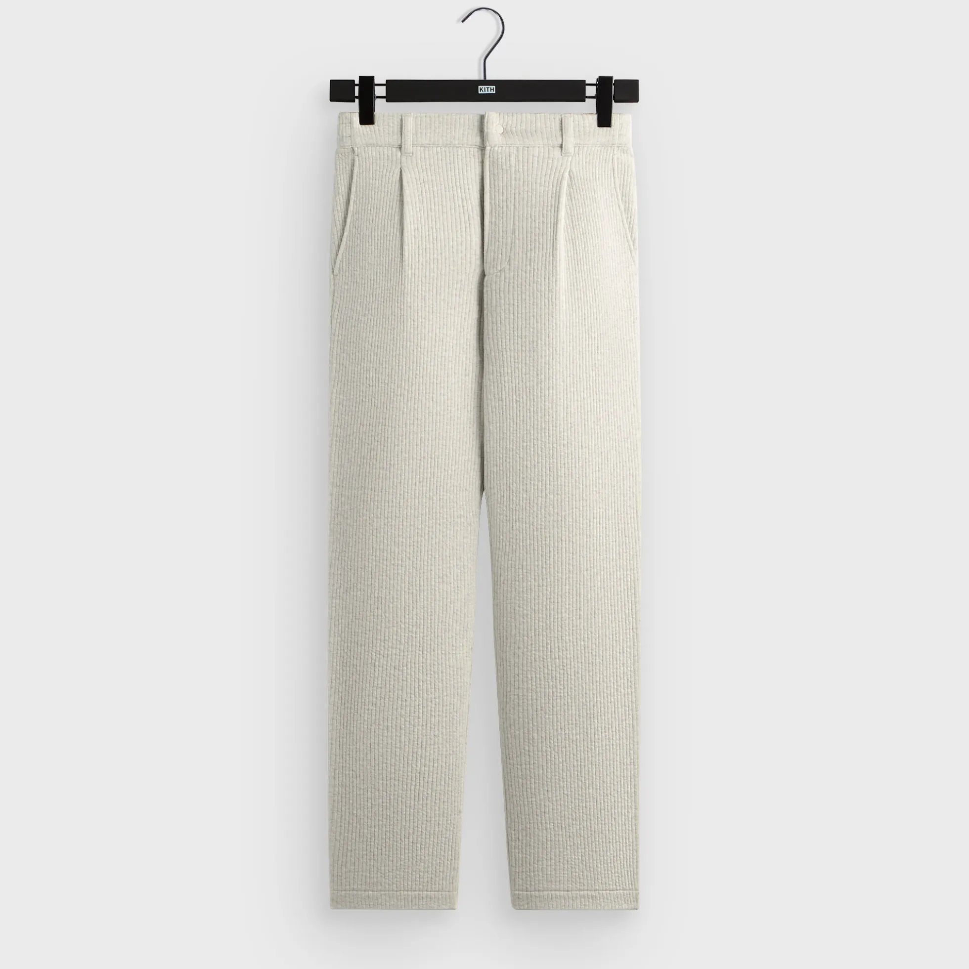 Pantalon Garrison en interlock rayé Kith