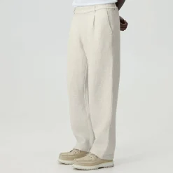 Pantalon Garrison en interlock rayé Kith