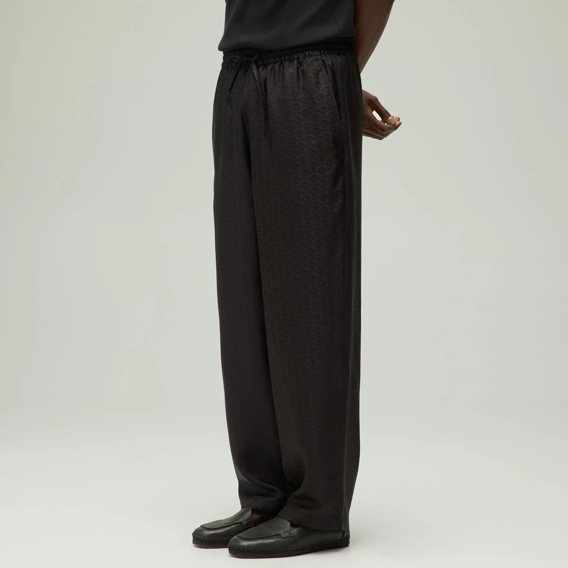 Pantalon Grayson à monogramme Giorgio Armani & Kith