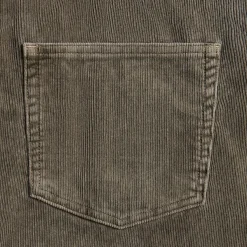 Pantalon large 5P en velours côtelé Finx teint par pigmentation
