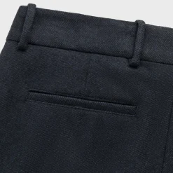 Pantalon plissé Kylan en sergé de laine Kith