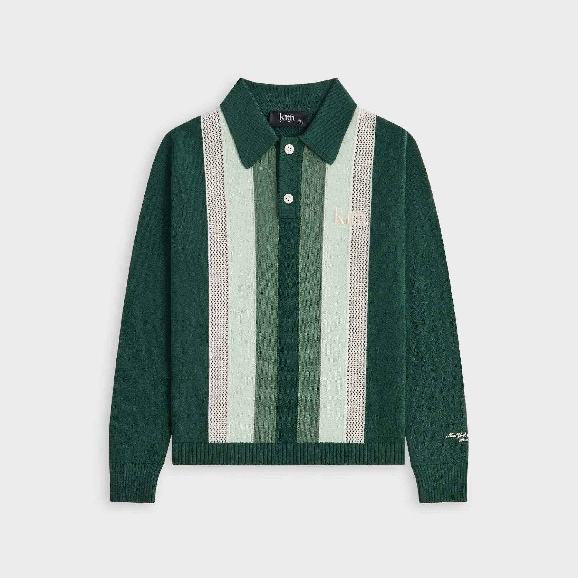Polo Hanson à blocs de couleurs Kith Kids