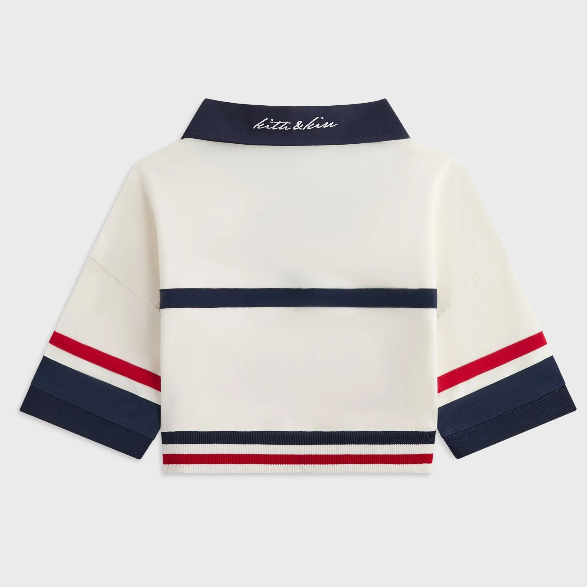 Polo Nelson Rugby à col court et color-block Kith Kids