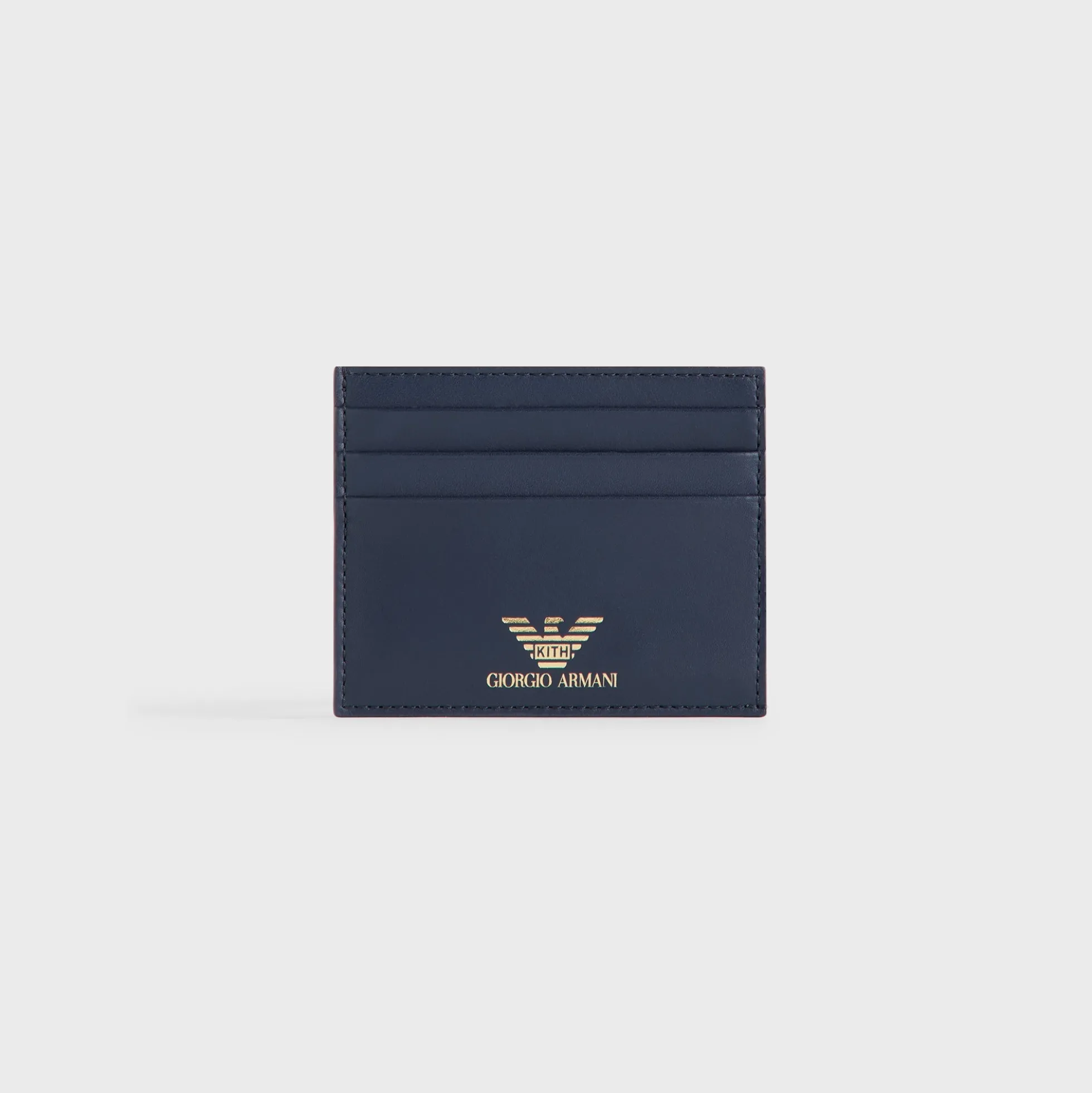 Porte-cartes en cuir Giorgio Armani & Kith