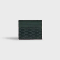 Porte-cartes en cuir monogrammé Kith