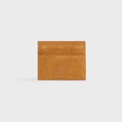 Porte-cartes en daim Giorgio Armani & Kith
