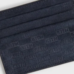 Porte-cartes Kith Monogram en daim