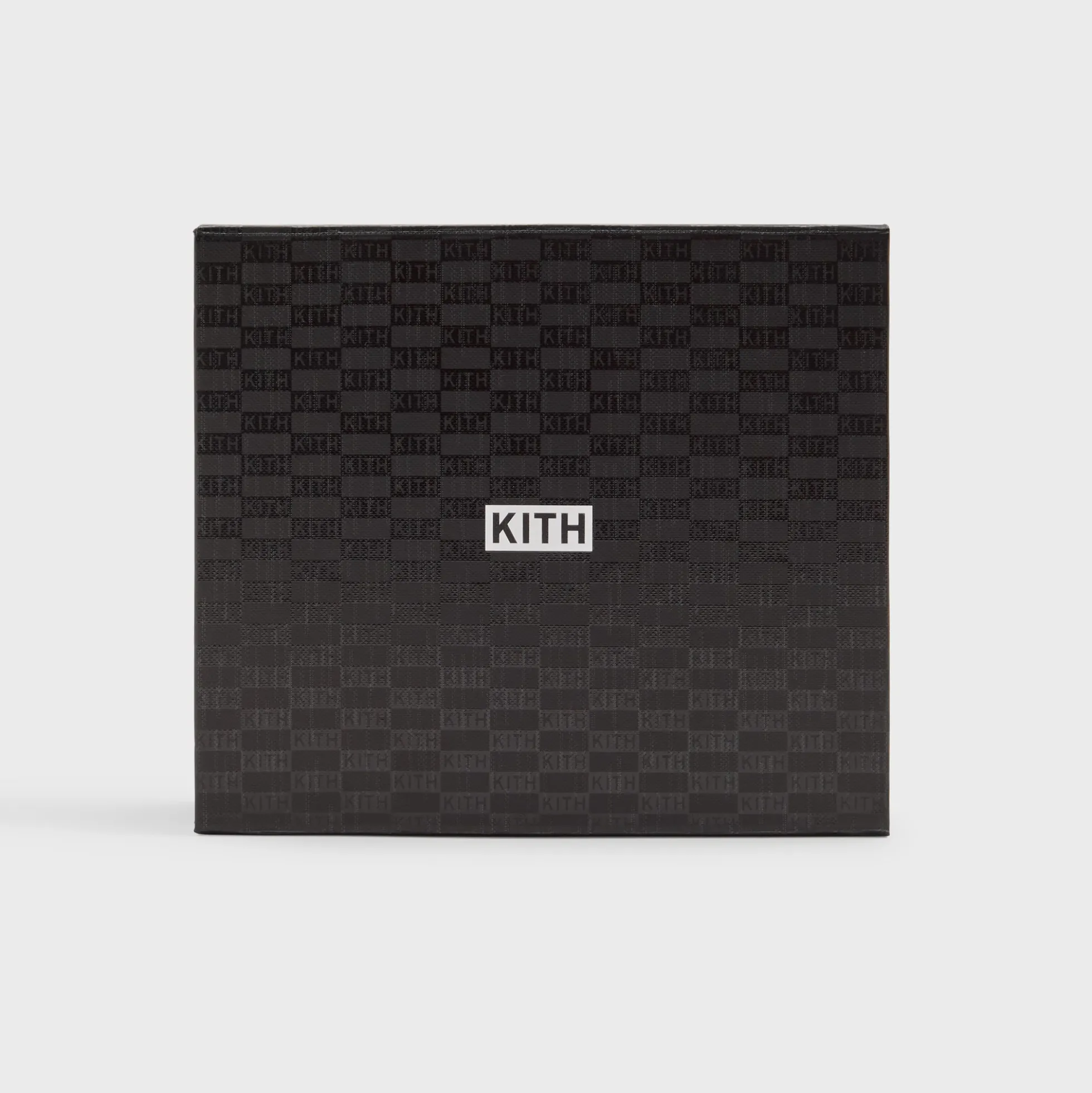 Porte-cartes Kith Monogram en daim
