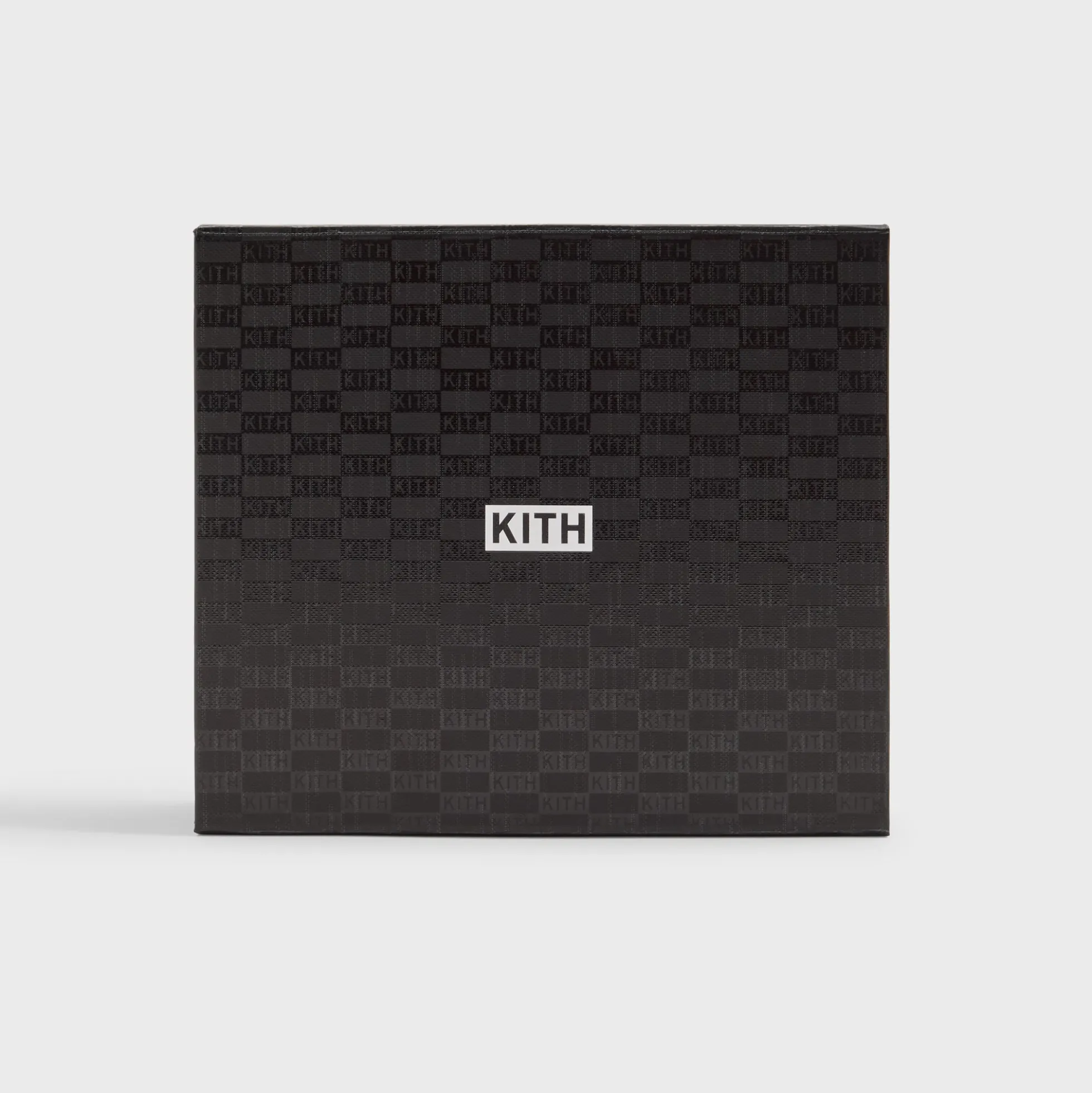 Porte-cartes Kith Monogram en daim