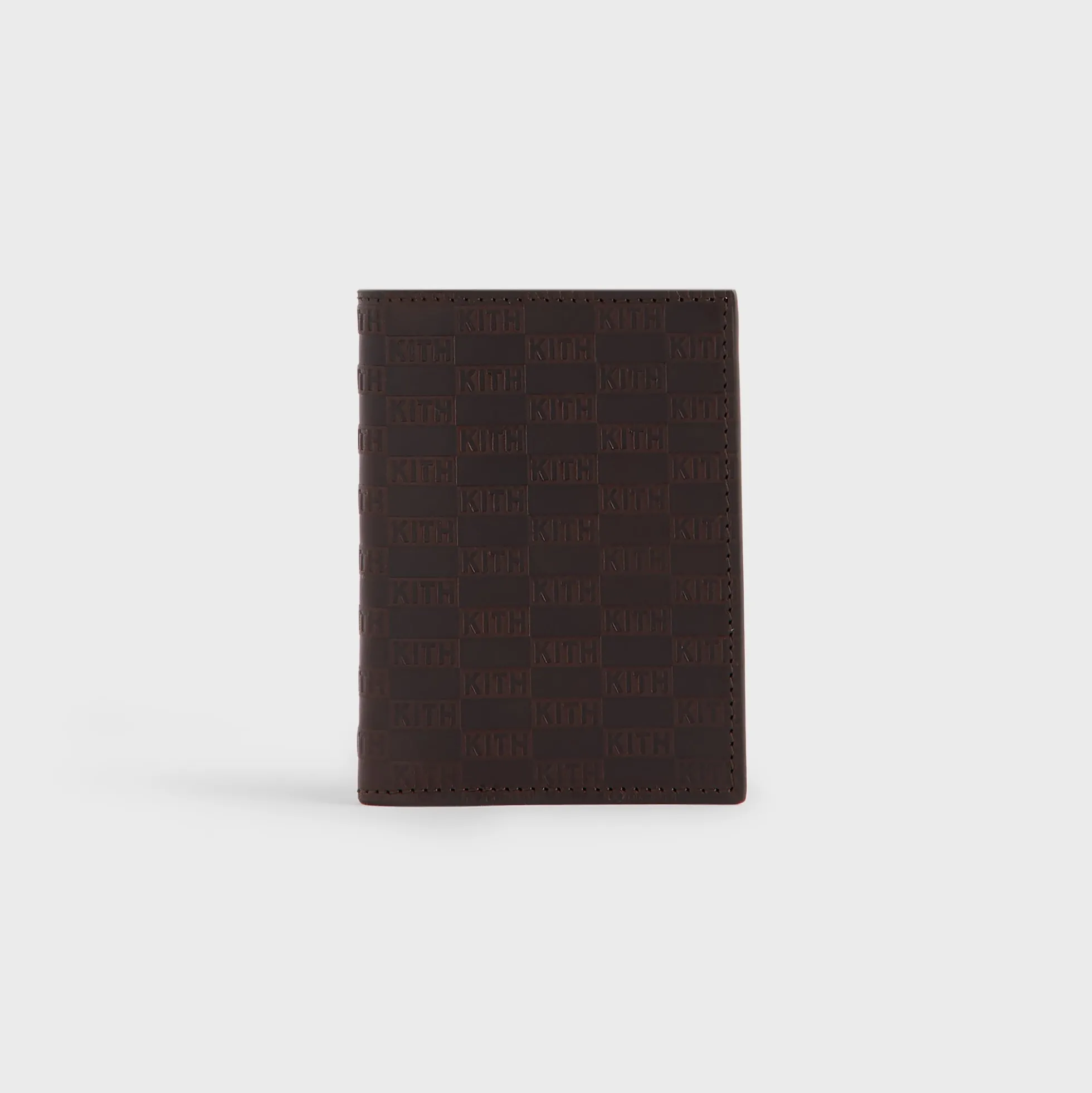 Portefeuille Kith Monogram en cuir à deux volets