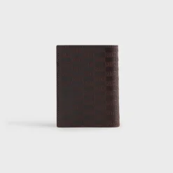 Portefeuille Kith Monogram en cuir à deux volets