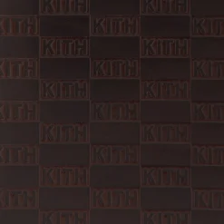 Portefeuille Kith Monogram en cuir à deux volets