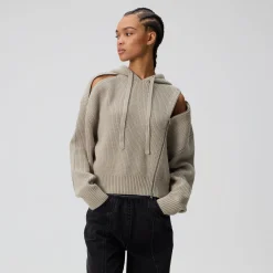 Pull à capuche zippé Kith Juni pour femme