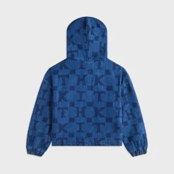 Pull en denim monogrammé Harrison de Kith Kids