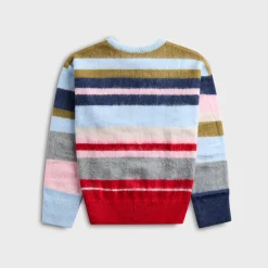 Pull en laine à rayures oversize Hawley