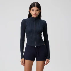 Pull Kith Ina pour femme, fermeture éclair