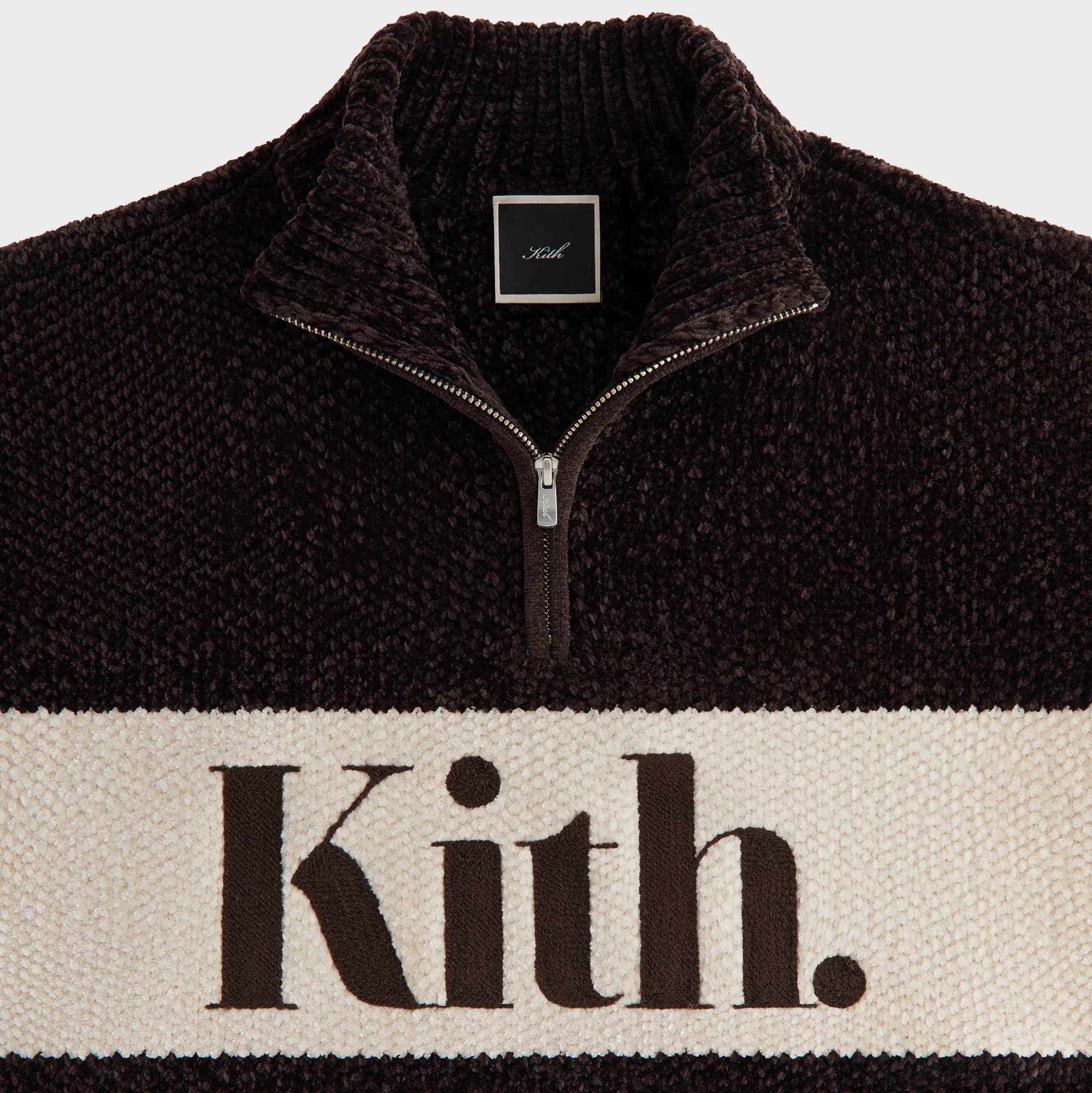 Pull Kith pour femme Hunter II en chenille à quart de zip