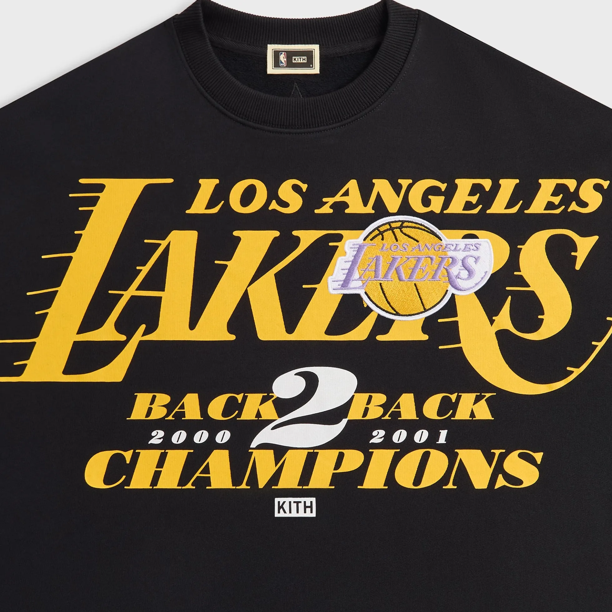 Pull Kith pour les Lakers de Los Angeles, modèle Nelson, NBA All-Star