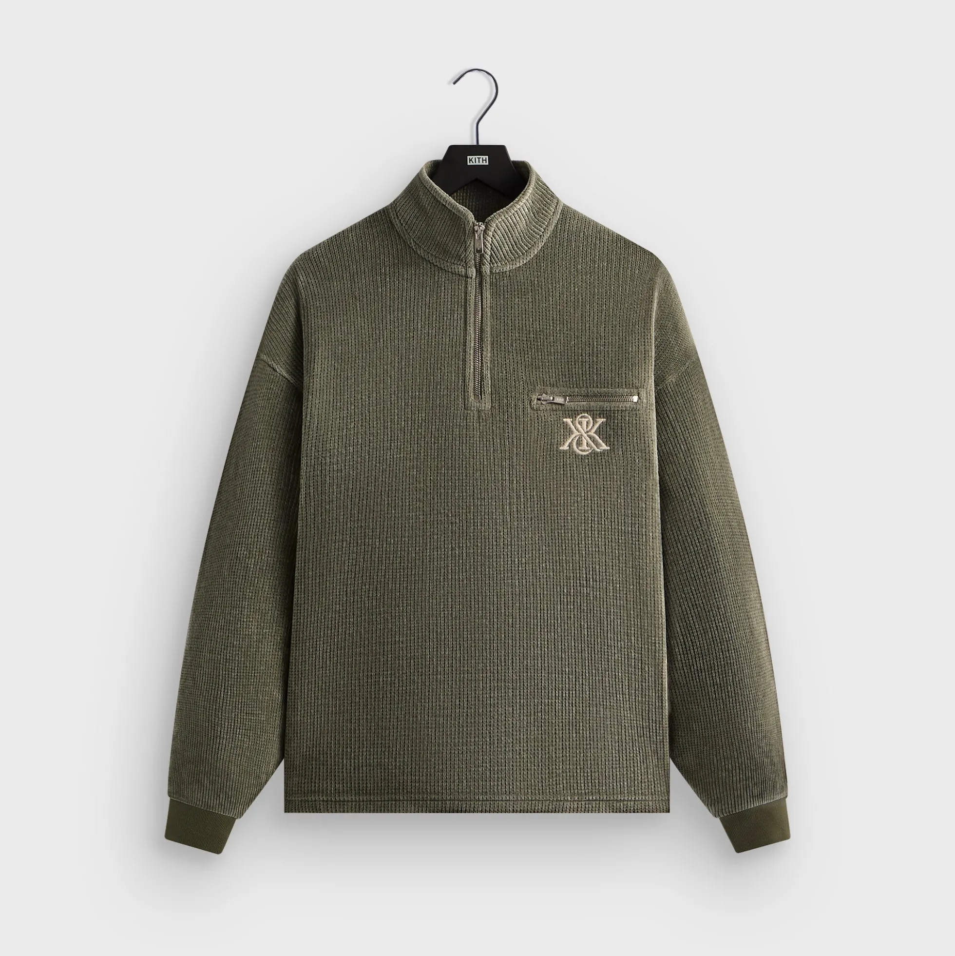 Pull Kith Queensbridge à quart de zip