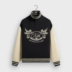 Pull Kith Wyona à fermeture éclair quart de tour