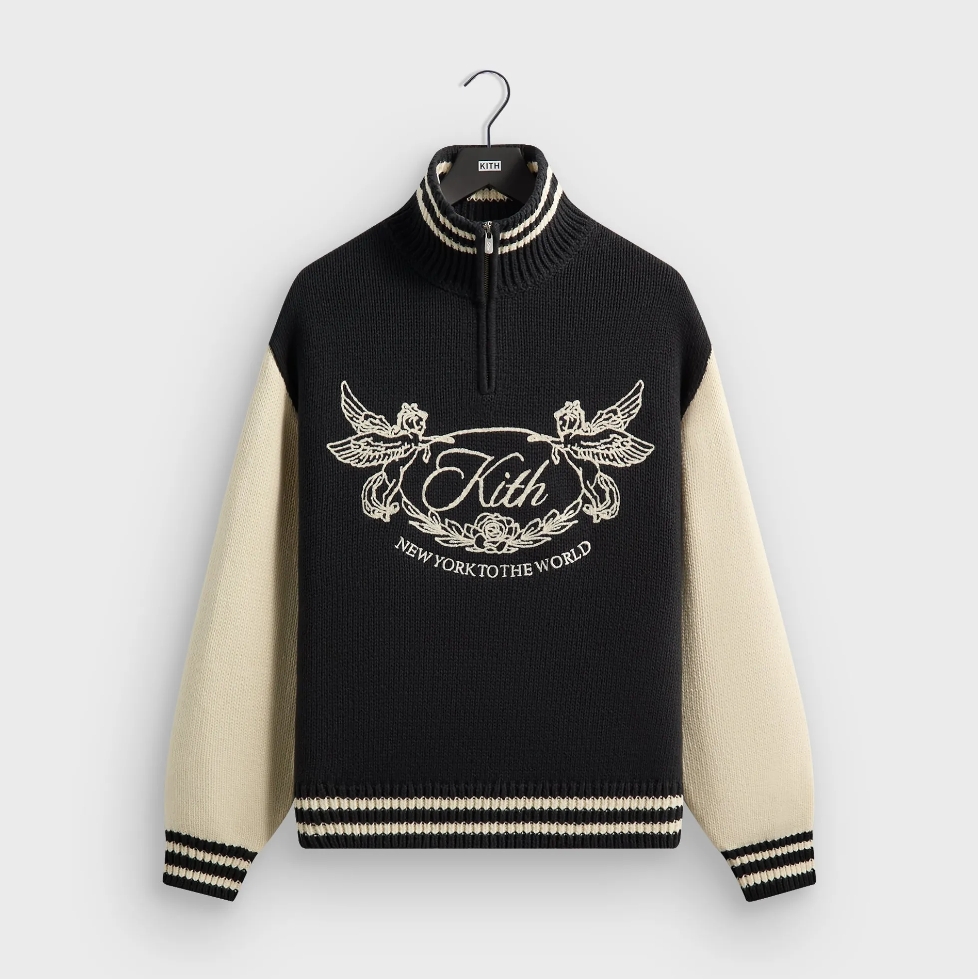 Pull Kith Wyona à fermeture éclair quart de tour