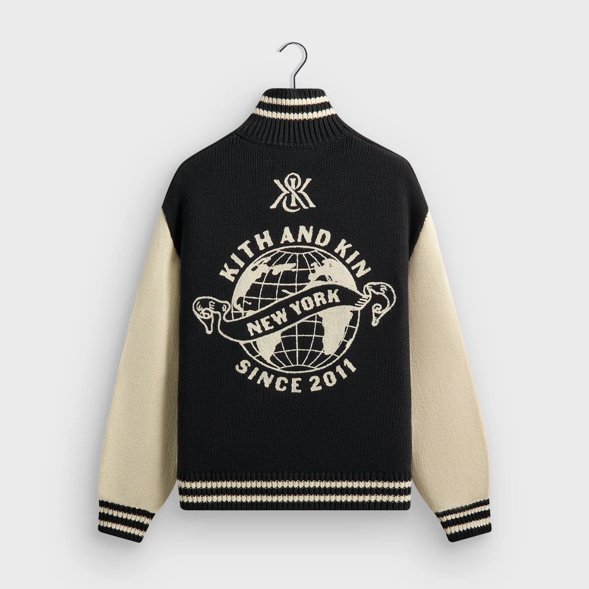 Pull Kith Wyona à fermeture éclair quart de tour