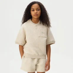 Pull matelassé Nelson Henley pour enfants Kith Kids