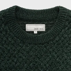 Pull ras du cou en chenille tissée &Kin Lewis