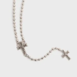 Reissue Notre Cross Rosary Necklace
