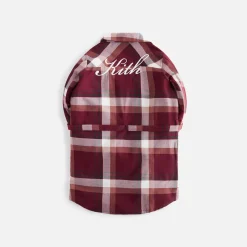 Robe Chemise à Carreaux à Manches Longues pour Enfants Kith