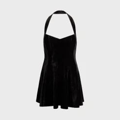 Robe dos nu en velours Juliette de