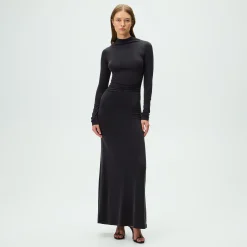 Robe longue Kith Harin en cupro pour femme
