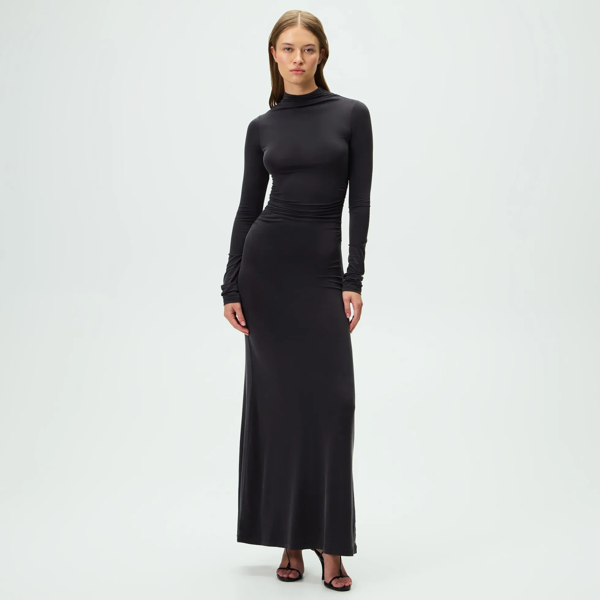 Robe longue Kith Harin en cupro pour femme