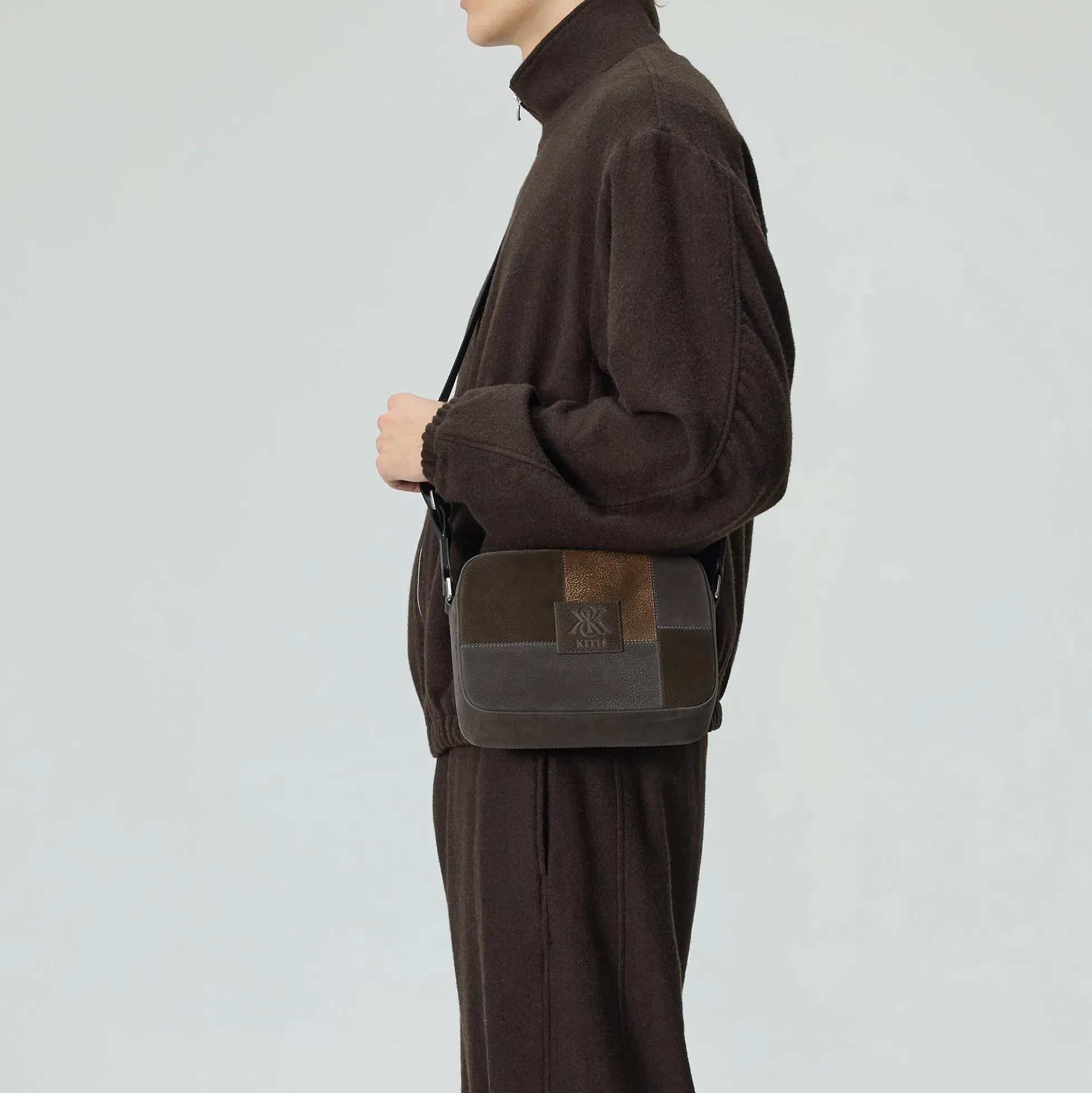 Sac bandoulière Kith Patchwork Velvet Patina