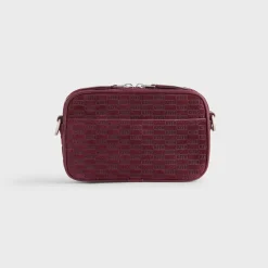 Sac Crosswalk K20 en daim monogrammé Kith