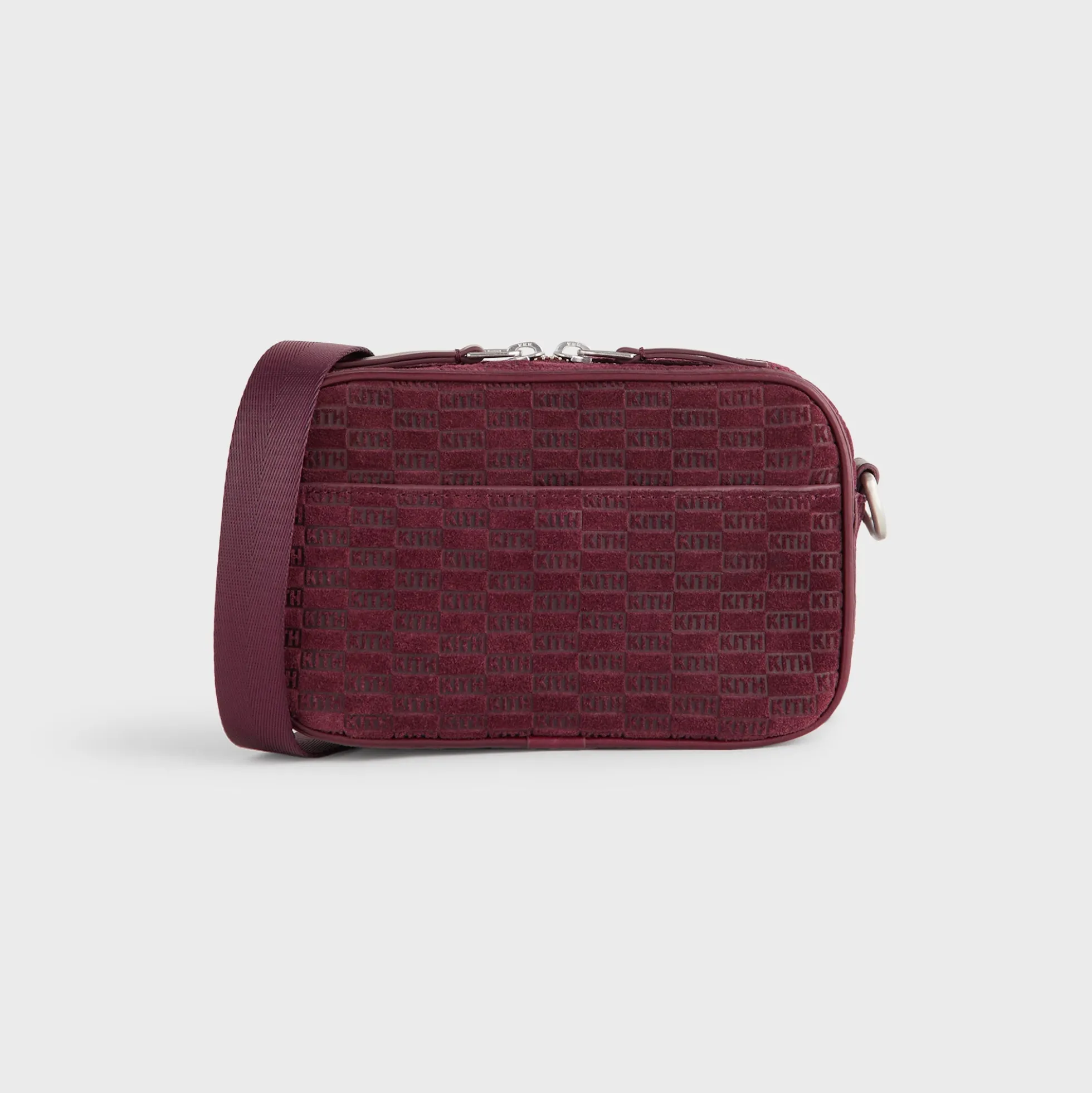 Sac Crosswalk K20 en daim monogrammé Kith