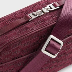 Sac Crosswalk K20 en daim monogrammé Kith